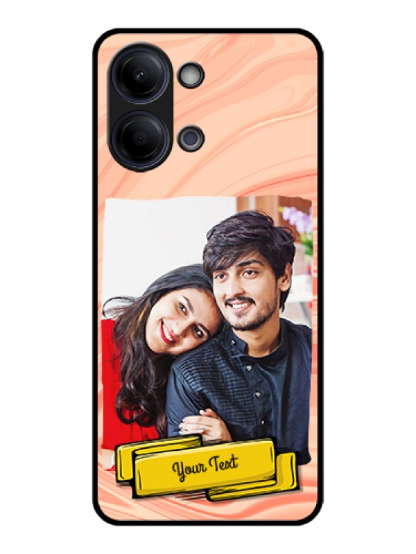 Custom Vivo Y11 5G Custom Glass Phone Case - Marble Texture Design