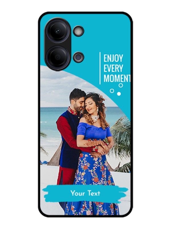 Custom Vivo Y11 5G Custom Glass Phone Case - Happy Moment Design