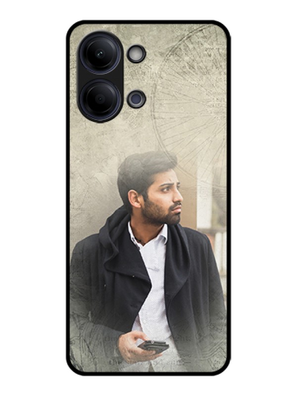 Custom Vivo Y11 5G Custom Glass Phone Case - With Vintage Design