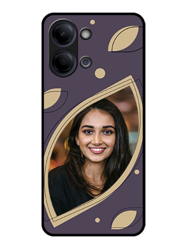 Custom Vivo Y11 5G Custom Glass Phone Case - Falling Leaf Design