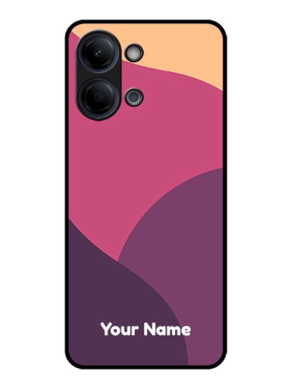 Custom Vivo Y11 5G Custom Glass Phone Case - Mixed Multi - Colour Abstract Art Design