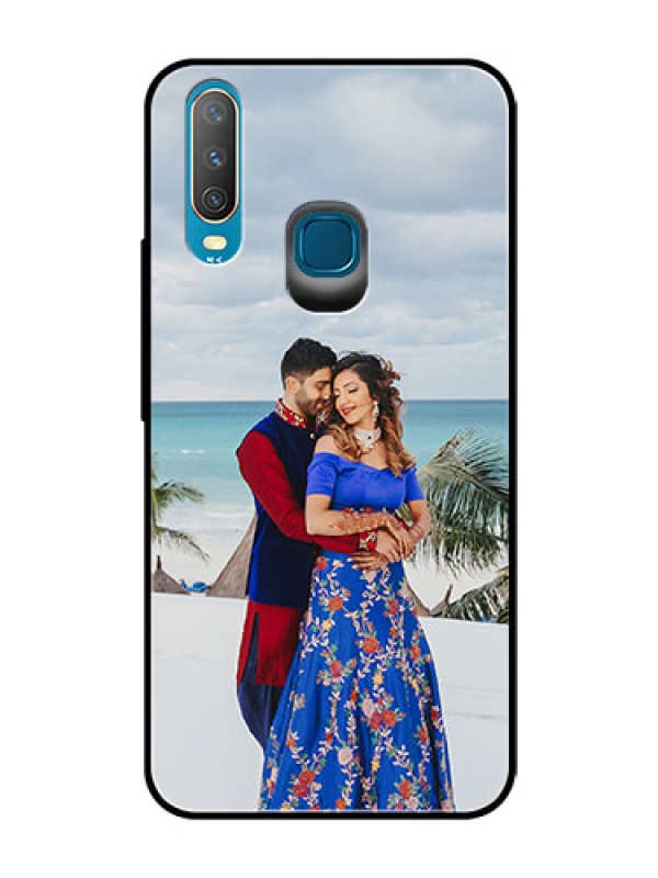 Custom Vivo Y12 Photo Printing on Glass Case  - Upload Full Picture Design
