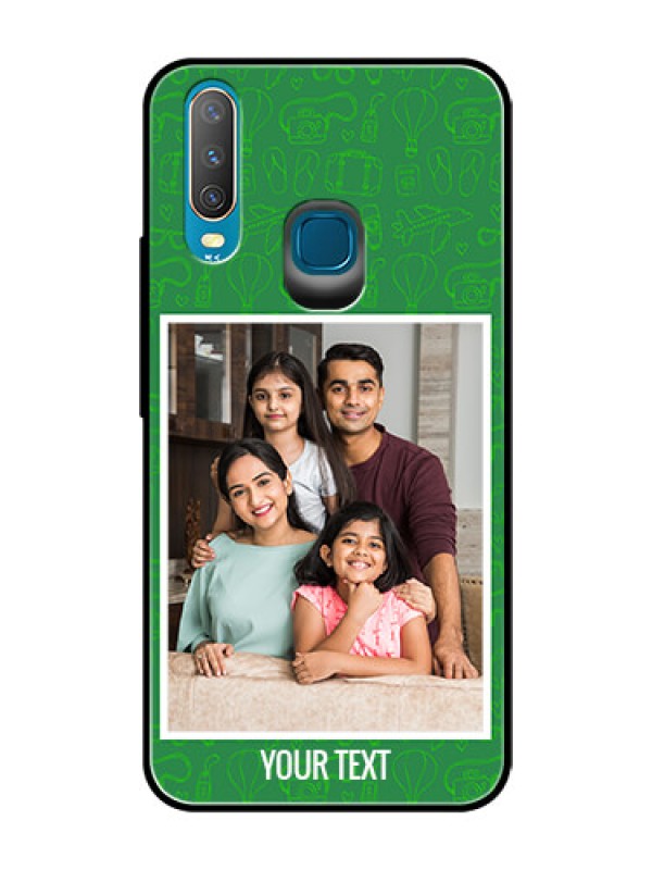 Custom Vivo Y15 Personalized Glass Phone Case  - Picture Upload Design