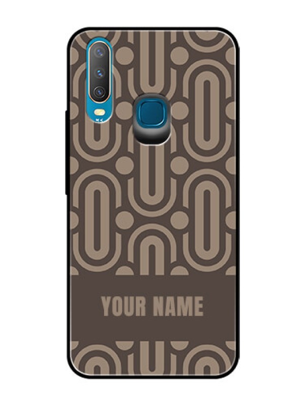 Custom Vivo Y15 Custom Glass Phone Case - Captivating Zero Pattern Design