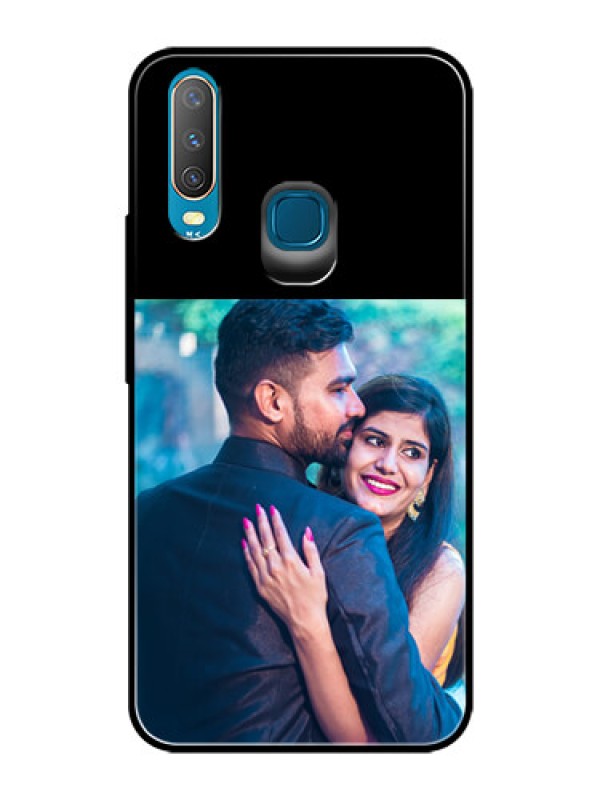 Custom Vivo Y15 Custom Glass Phone Case - Upload Full Picture With Custom Color Design