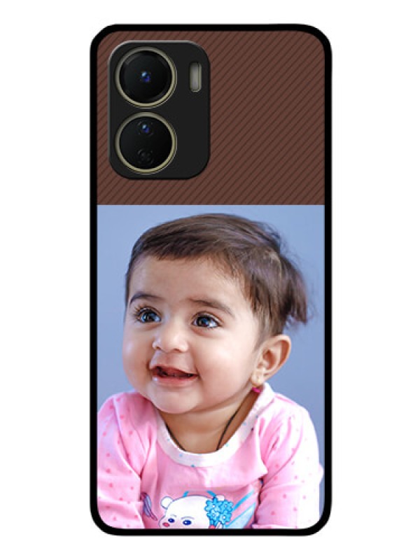 Custom Vivo Y16 Custom Glass Mobile Case - Elegant Case Design