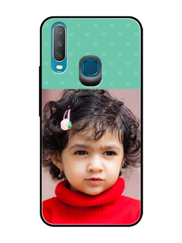 Custom Vivo Y17 Custom Glass Phone Case  - Lovers Picture Design
