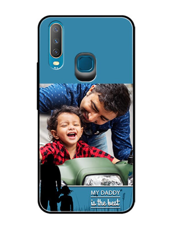 Custom Vivo Y17 Custom Glass Mobile Case  - Best dad design 