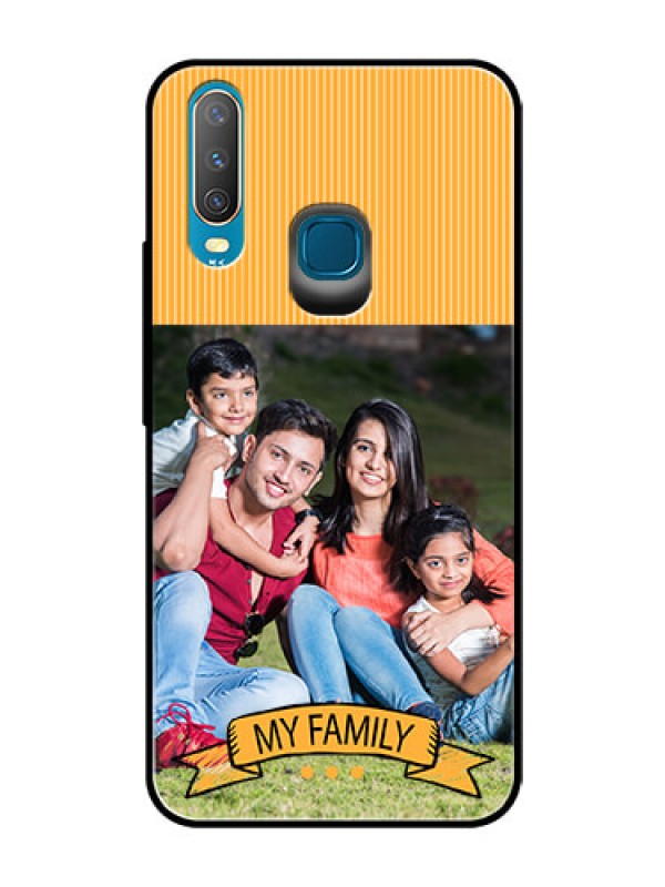 Custom Vivo Y17 Custom Glass Phone Case  - My Family Design