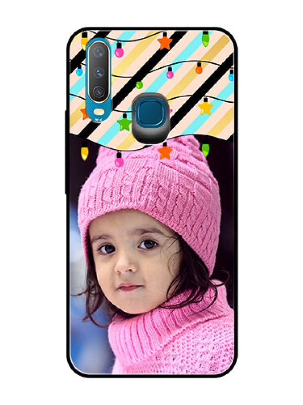 Custom Vivo Y17 Custom Glass Mobile Case  - Lights Hanging Design