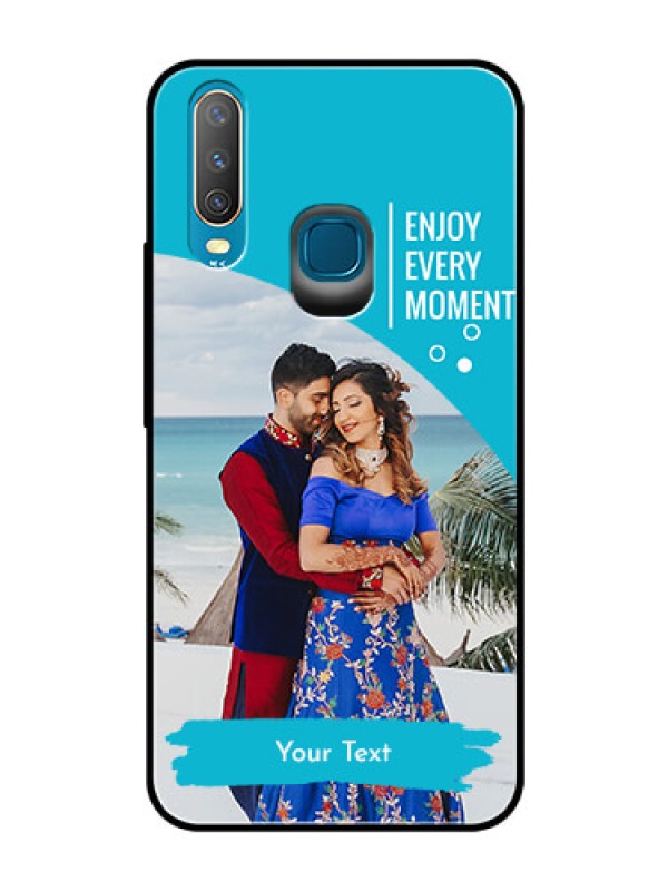 Custom Vivo Y17 Custom Glass Mobile Case  - Happy Moment Design