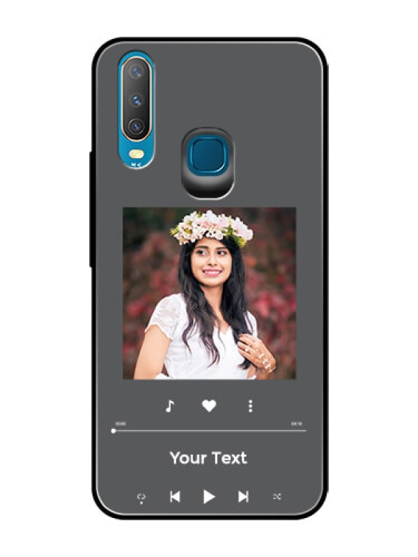 Custom Vivo Y17 Custom Glass Mobile Case - Play The Music Design