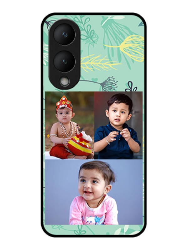 Custom Vivo Y17s Custom Glass Phone Case - Forever Family Design