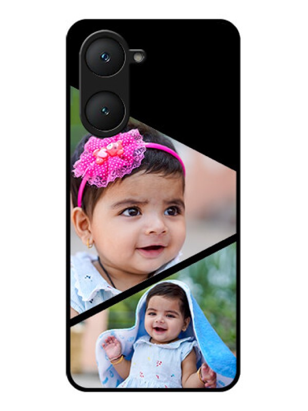 Custom Vivo Y18 Custom Glass Phone CaseSemi Cut Design