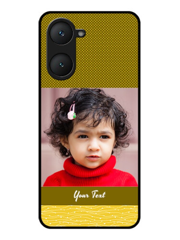 Custom Vivo Y18E Custom Glass Phone CaseSimple Green Color Design