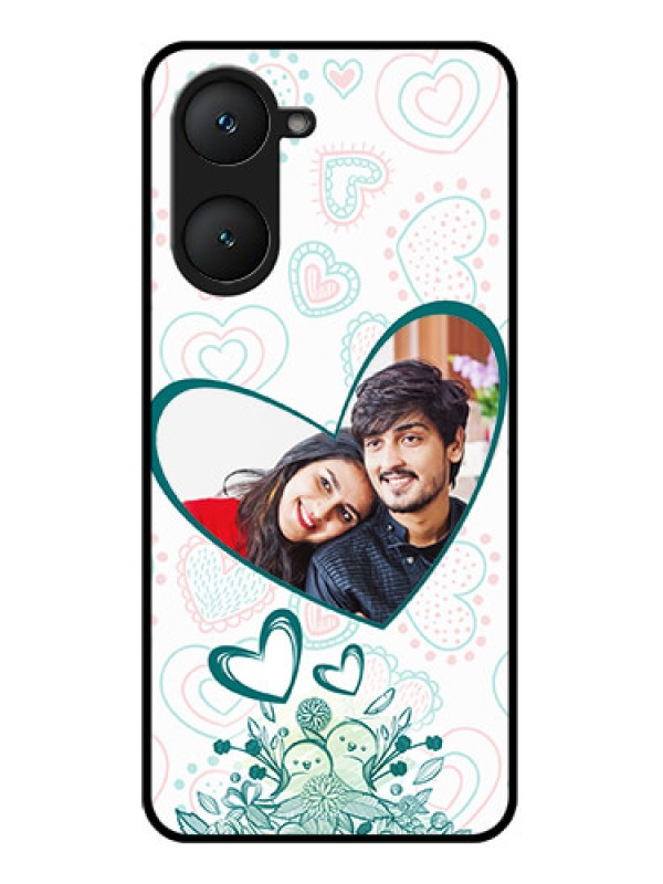 Custom Vivo Y18E Custom Glass Phone CasePremium Couple Design