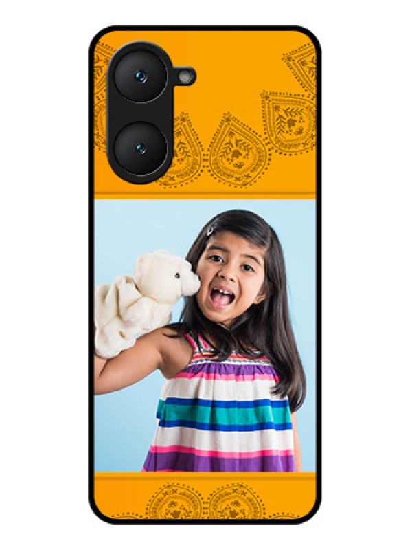 Custom Vivo Y18i Custom Glass Phone Case - Photo Wedding Design
