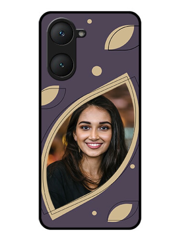 Custom Vivo Y18T Custom Glass Phone Case - Falling Leaf Design