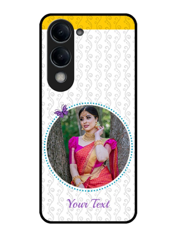 Custom Vivo Y19 5G Custom Glass Phone Case - Girls Premium Case Design