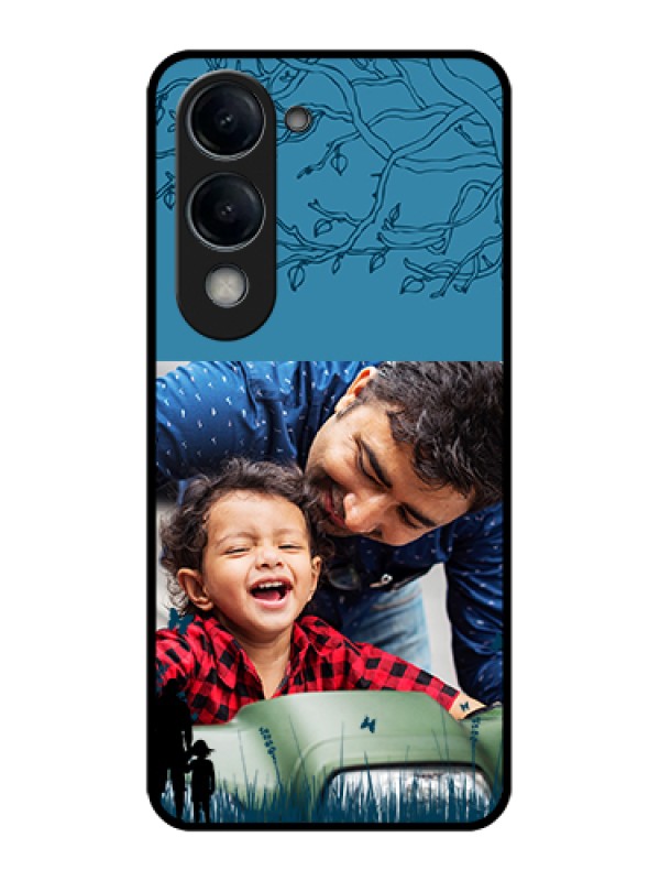 Custom Vivo Y19 5G Custom Glass Phone Case - Best Dad Design