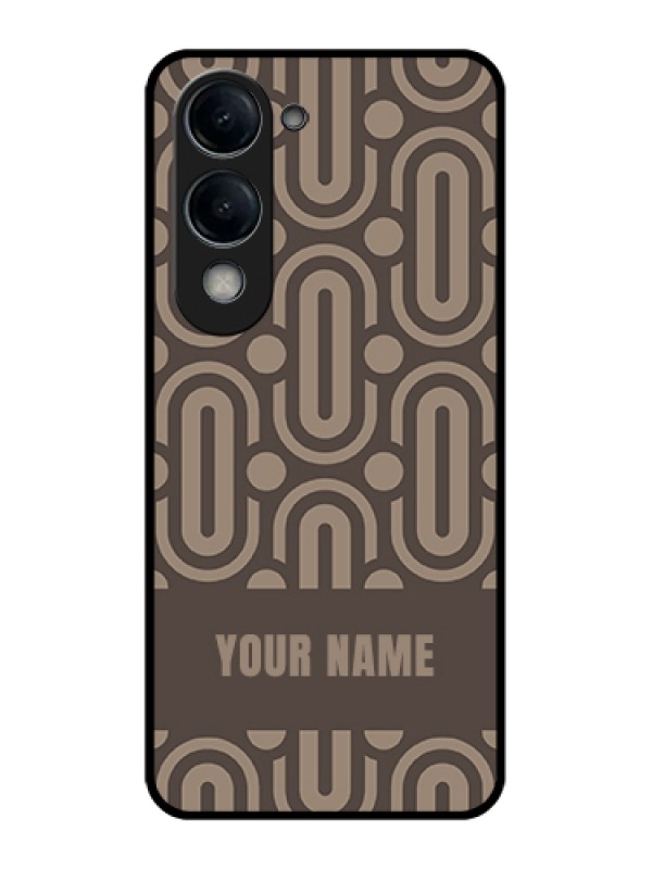 Custom Vivo Y19 5G Custom Glass Phone Case - Captivating Zero Pattern Design
