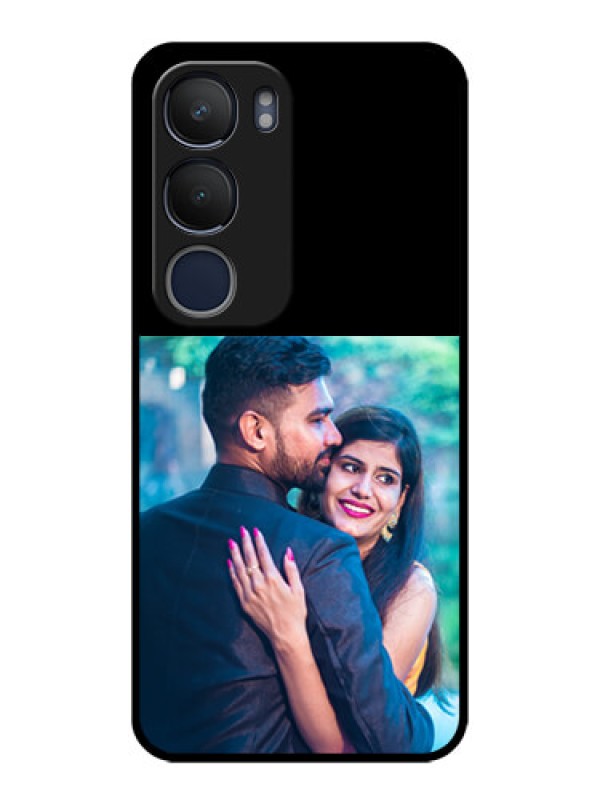 Custom Vivo Y19 Custom Glass Phone Case - Upload Full Picture With Custom Color Design