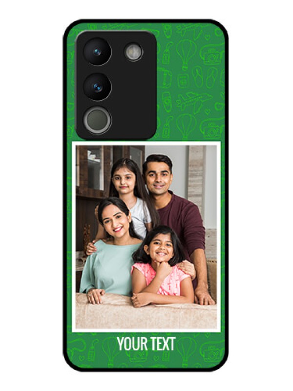 Custom Vivo Y200 5G Custom Glass Phone Case - Picture Upload Design