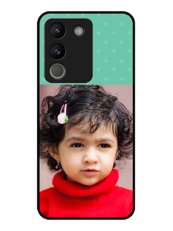 Custom Vivo Y200 5G Custom Glass Phone Case - Lovers Picture Design