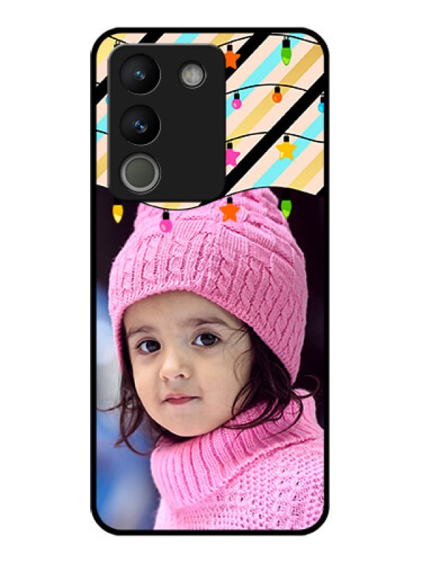 Custom Vivo Y200 5G Custom Glass Phone Case - Lights Hanging Design