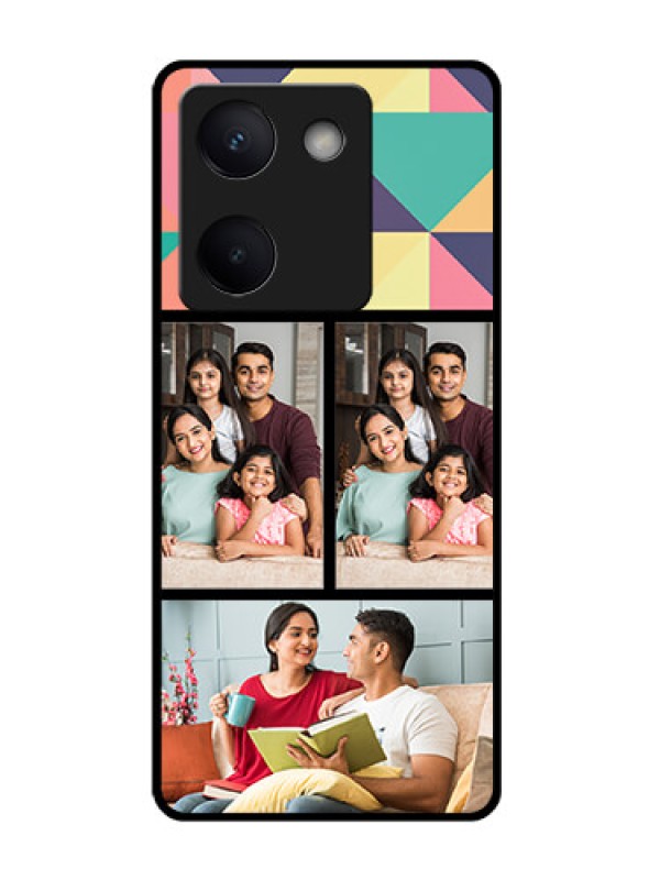 Custom Vivo Y200 Pro 5G Custom Glass Phone Case - Bulk Pic Upload Design