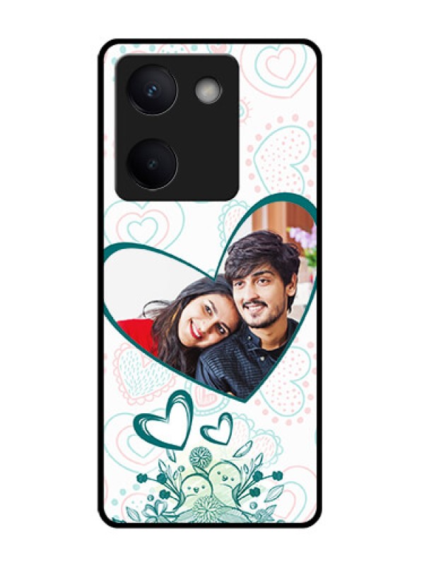 Custom Vivo Y200 Pro 5G Custom Glass Phone Case - Premium Couple Design