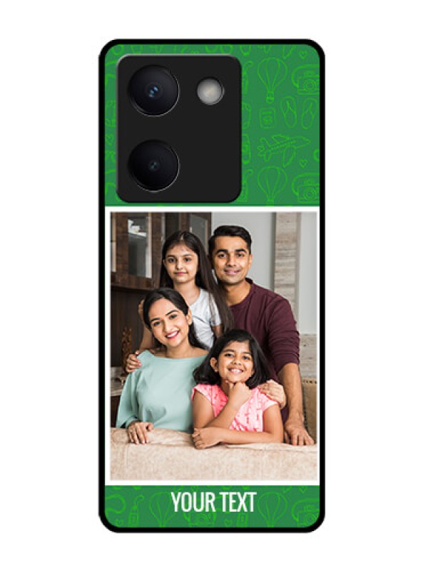 Custom Vivo Y200 Pro 5G Custom Glass Phone Case - Picture Upload Design