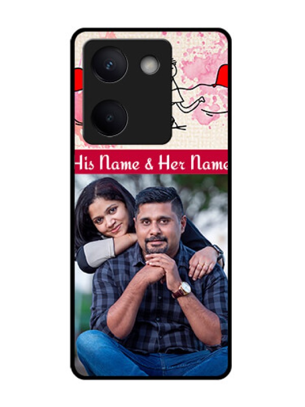 Custom Vivo Y200 Pro 5G Custom Glass Phone Case - You And Me Case Design