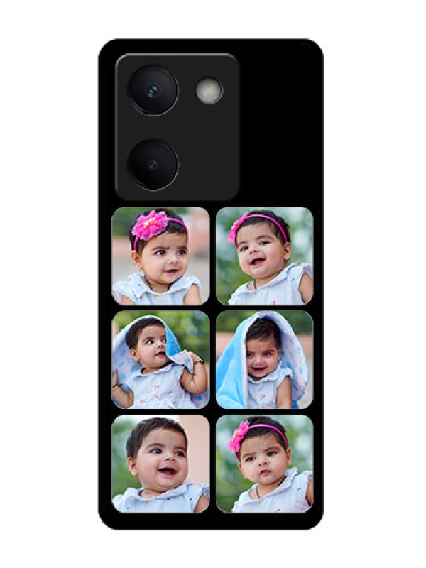 Custom Vivo Y200 Pro 5G Custom Glass Phone Case - Multiple Pictures Design