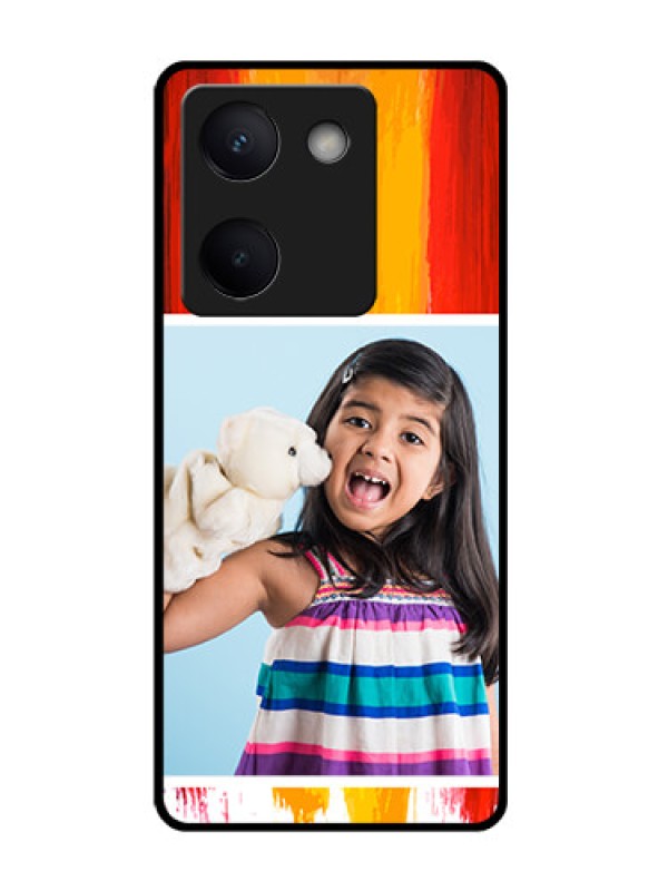 Custom Vivo Y200 Pro 5G Custom Glass Phone Case - Multi Color Design