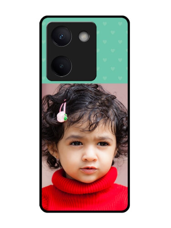 Custom Vivo Y200 Pro 5G Custom Glass Phone Case - Lovers Picture Design