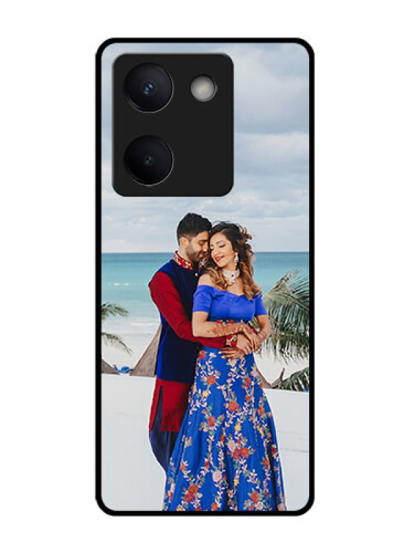 Custom Vivo Y200 Pro 5G Custom Glass Phone Case - Upload Full Picture Design