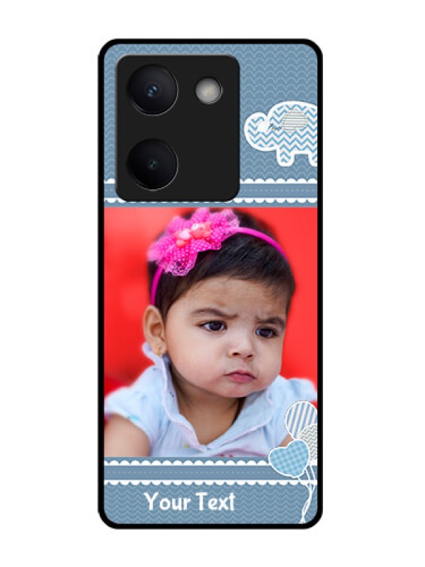 Custom Vivo Y200 Pro 5G Custom Glass Phone Case - With Kids Pattern Design
