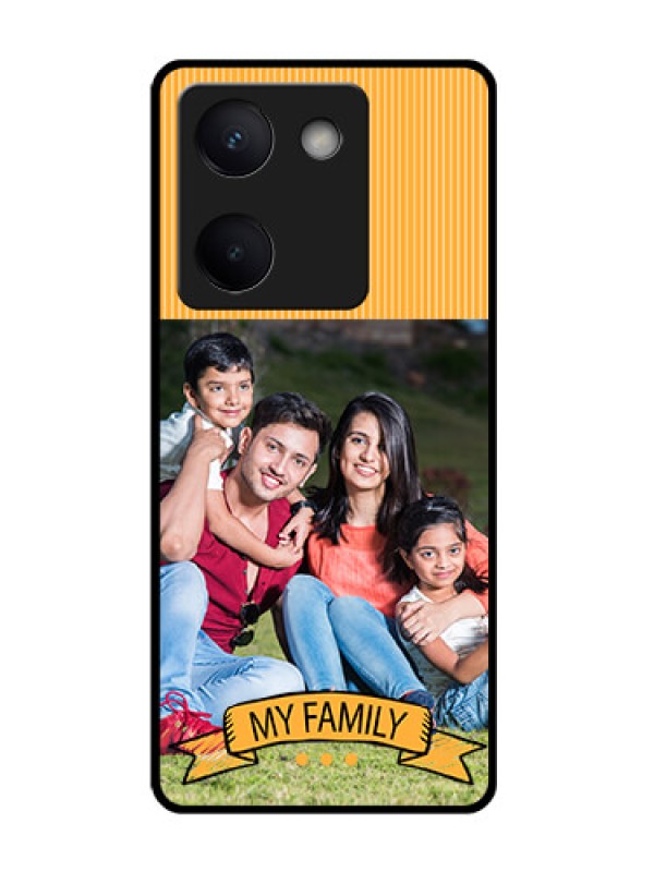 Custom Vivo Y200 Pro 5G Custom Glass Phone Case - My Family Design