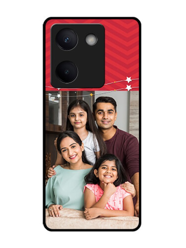 Custom Vivo Y200 Pro 5G Custom Glass Phone Case - Happy Family Design