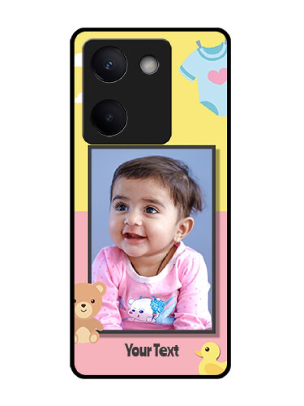 Custom Vivo Y200 Pro 5G Custom Glass Phone Case - Kids 2 Color Design