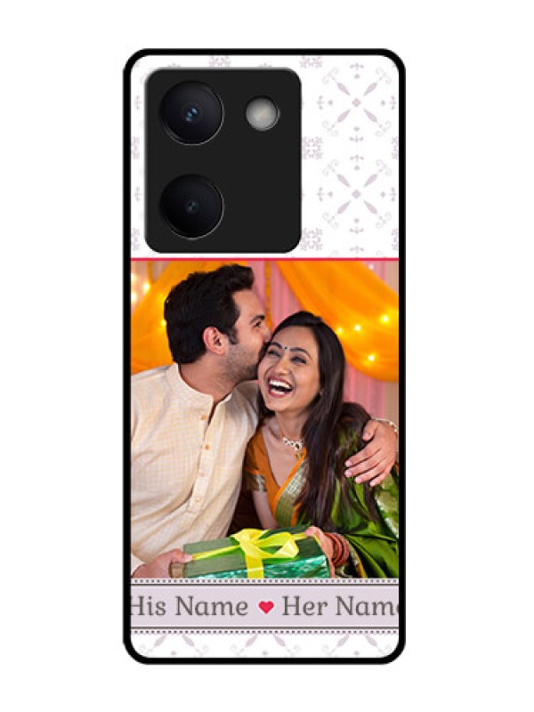 Custom Vivo Y200 Pro 5G Custom Glass Phone Case - With Photo And Ethnic Design