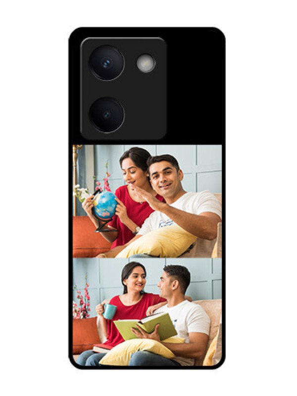 Custom Vivo Y200 Pro 5G Custom Glass Phone Case - 2 Images Design