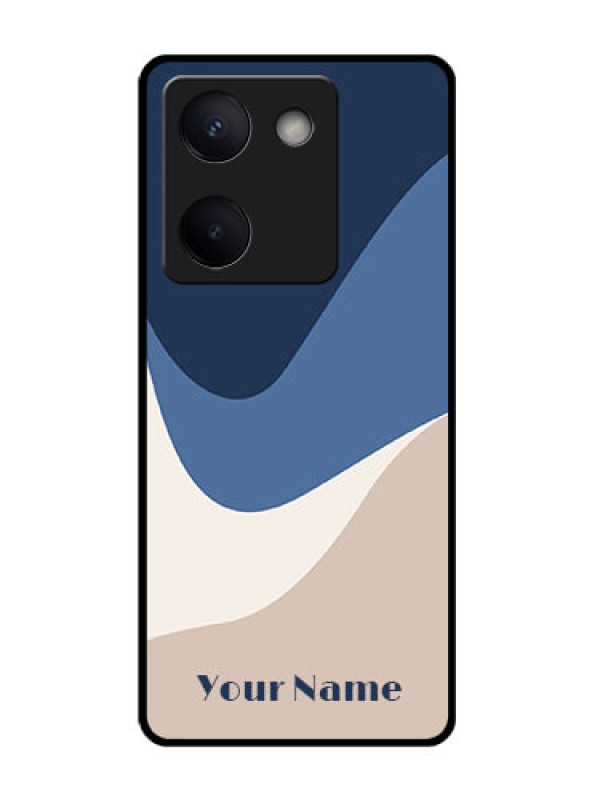 Custom Vivo Y200 Pro 5G Custom Glass Phone Case - Abstract Drip Art Design