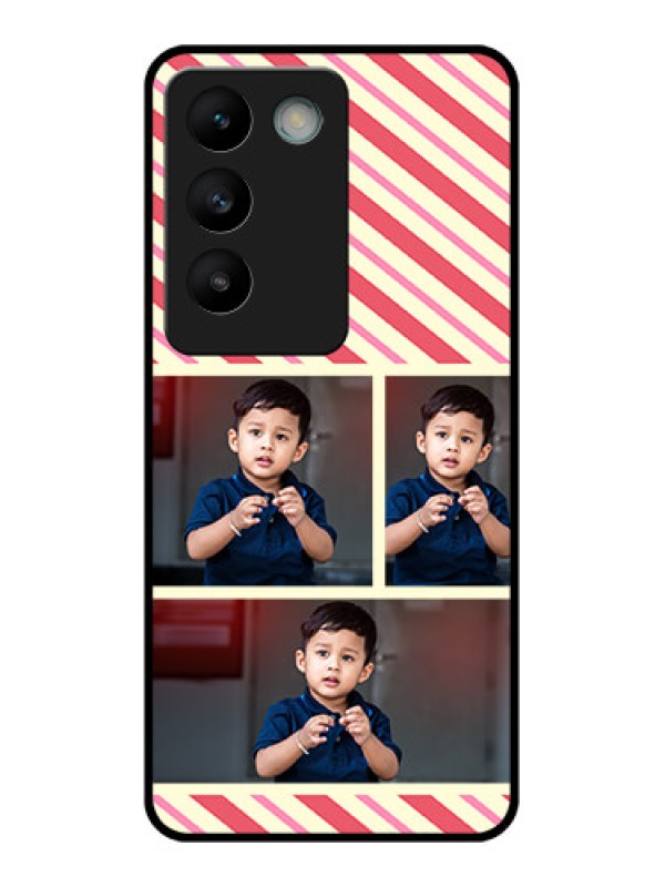 Custom Vivo Y200E 5G Custom Glass Phone CasePicture Upload Mobile Case Design