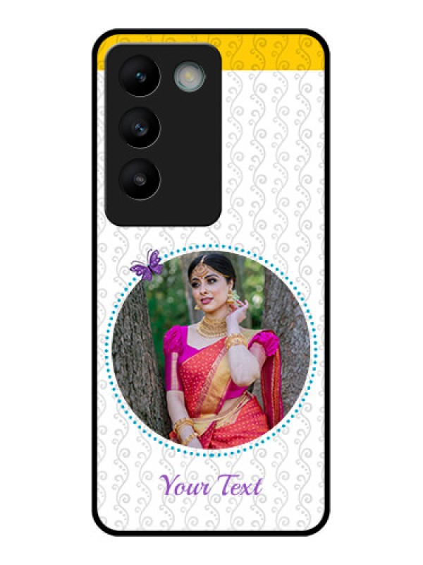 Custom Vivo Y200E 5G Custom Glass Phone CaseGirls Premium Case Design