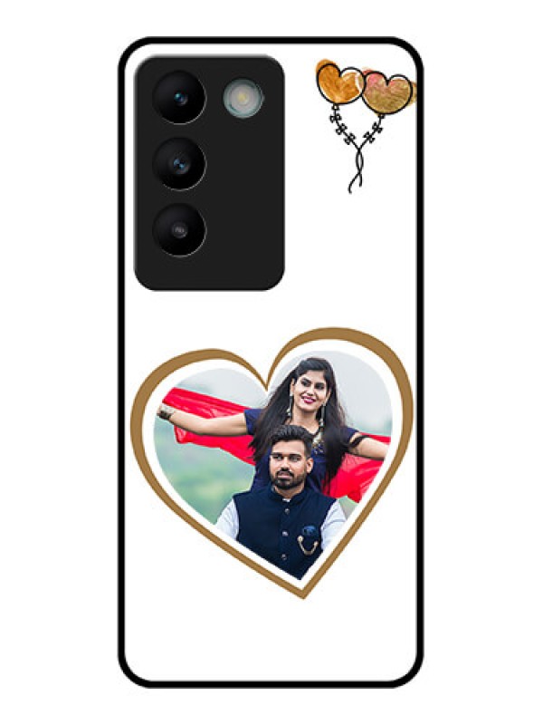 Custom Vivo Y200E 5G Custom Glass Phone CaseYou and Me Design