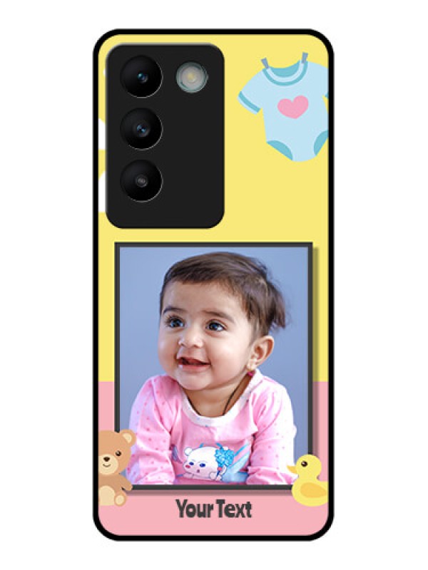 Custom Vivo Y200E 5G Custom Glass Phone CaseKids 2 Color Design