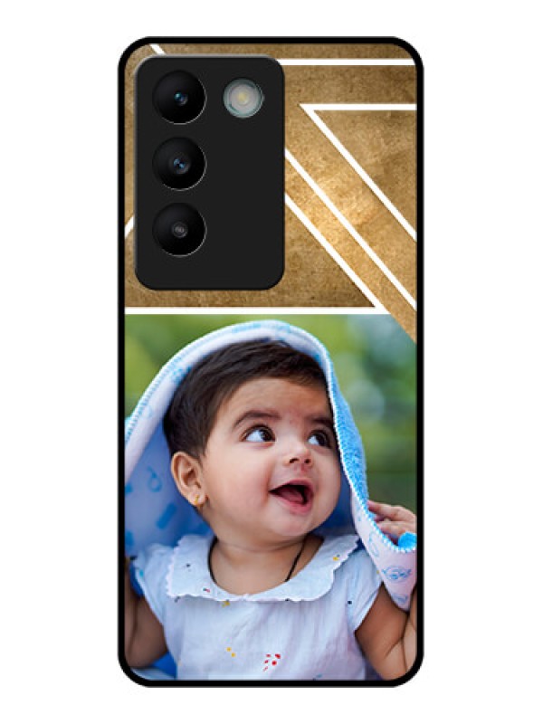 Custom Vivo Y200E 5G Custom Glass Phone CaseGradient Abstract Texture Design