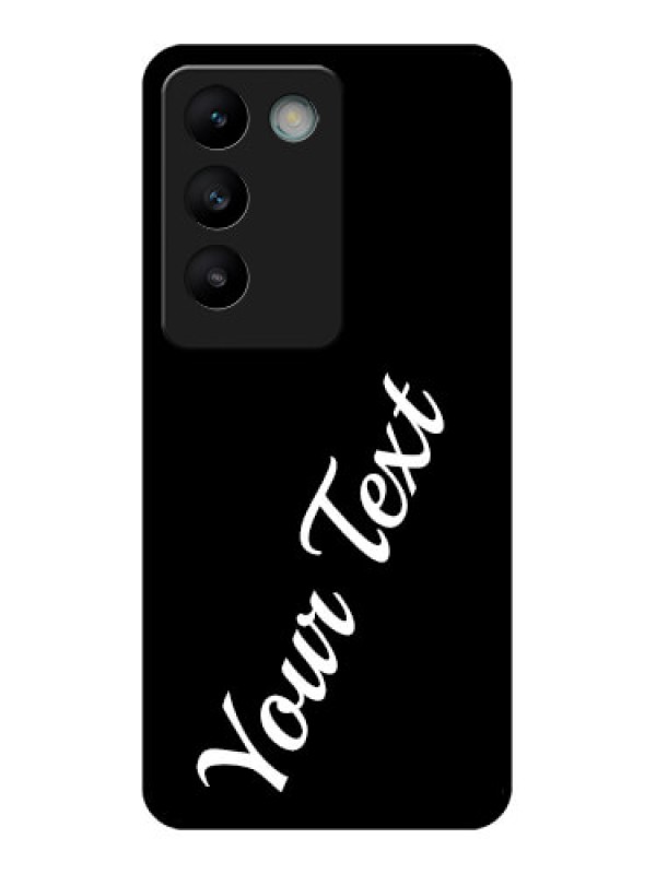 Custom Vivo Y200E 5G Custom Glass Phone CaseWith Your Name Design